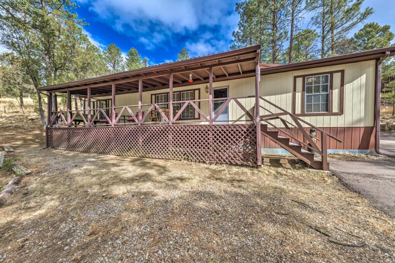 3 Mi To Ruidoso Winter Park Home With Fireplace! Exterior foto