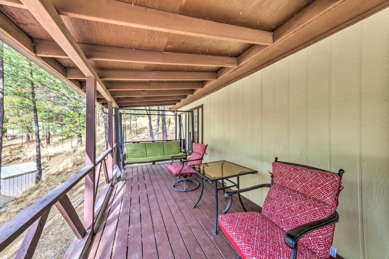 3 Mi To Ruidoso Winter Park Home With Fireplace! Exterior foto